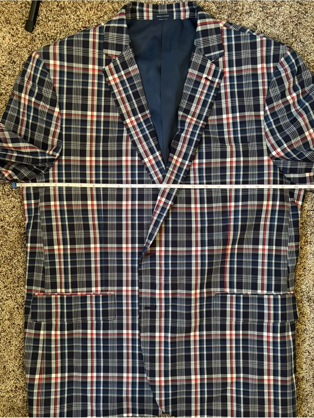 Stafford classic plaid